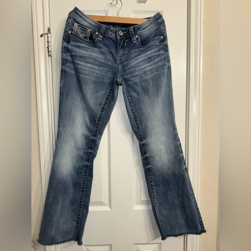 ❤️Maurices VIGOSS Dallas Bootcut Heritage Fit Size 7/8  L33